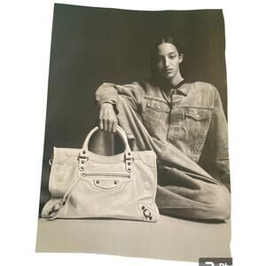Balenciaga Print Ad Campaign Summer 2024 8x10 Frame Ready Original Magazine